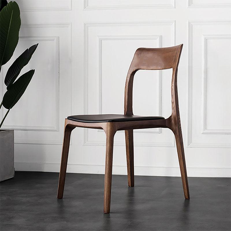 Hans CH3 Wooden Dining Chair, Dark Oak Best Dining Chair UK Weilai