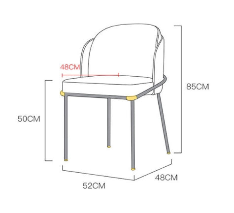 Theobald Dining Chair, Grey