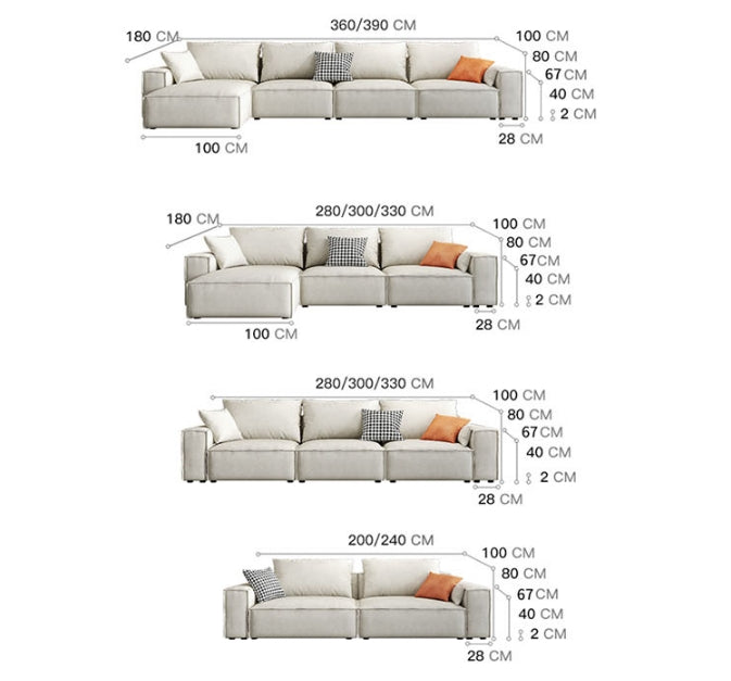 R67 Anselm Two Seater Sofa