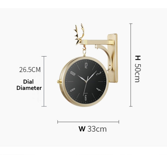 The Alley Clock, Gold Or Sliver