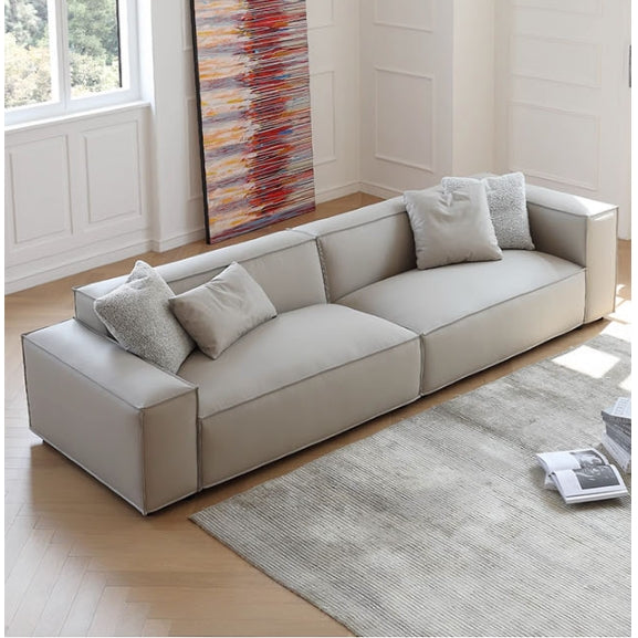 Ximenes Two Seater Sofa, Leathaire