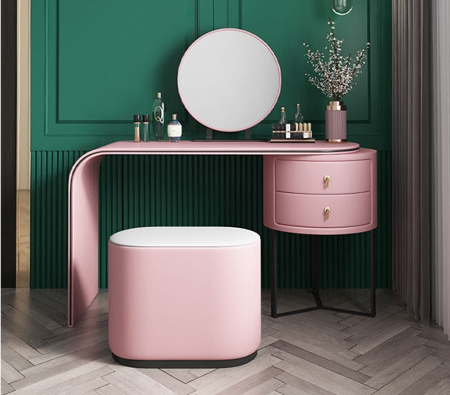 Noorali Dressing Table with Mirror, More Colors Available