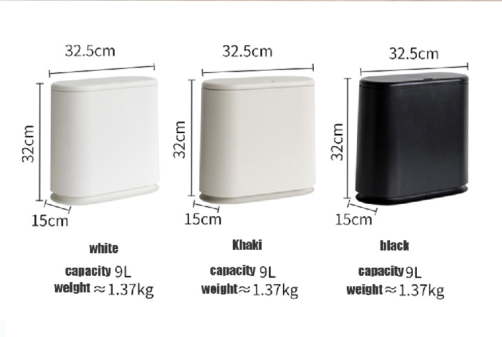 Nordic Touch Top Rubbish Bin, Three Sizes Available