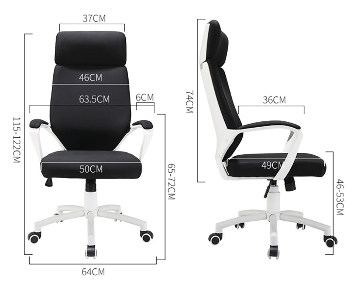 UA63 Office Chair, White