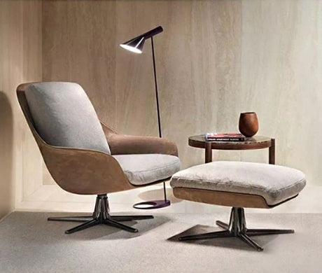 Herton Lounge Chair And Ottoman