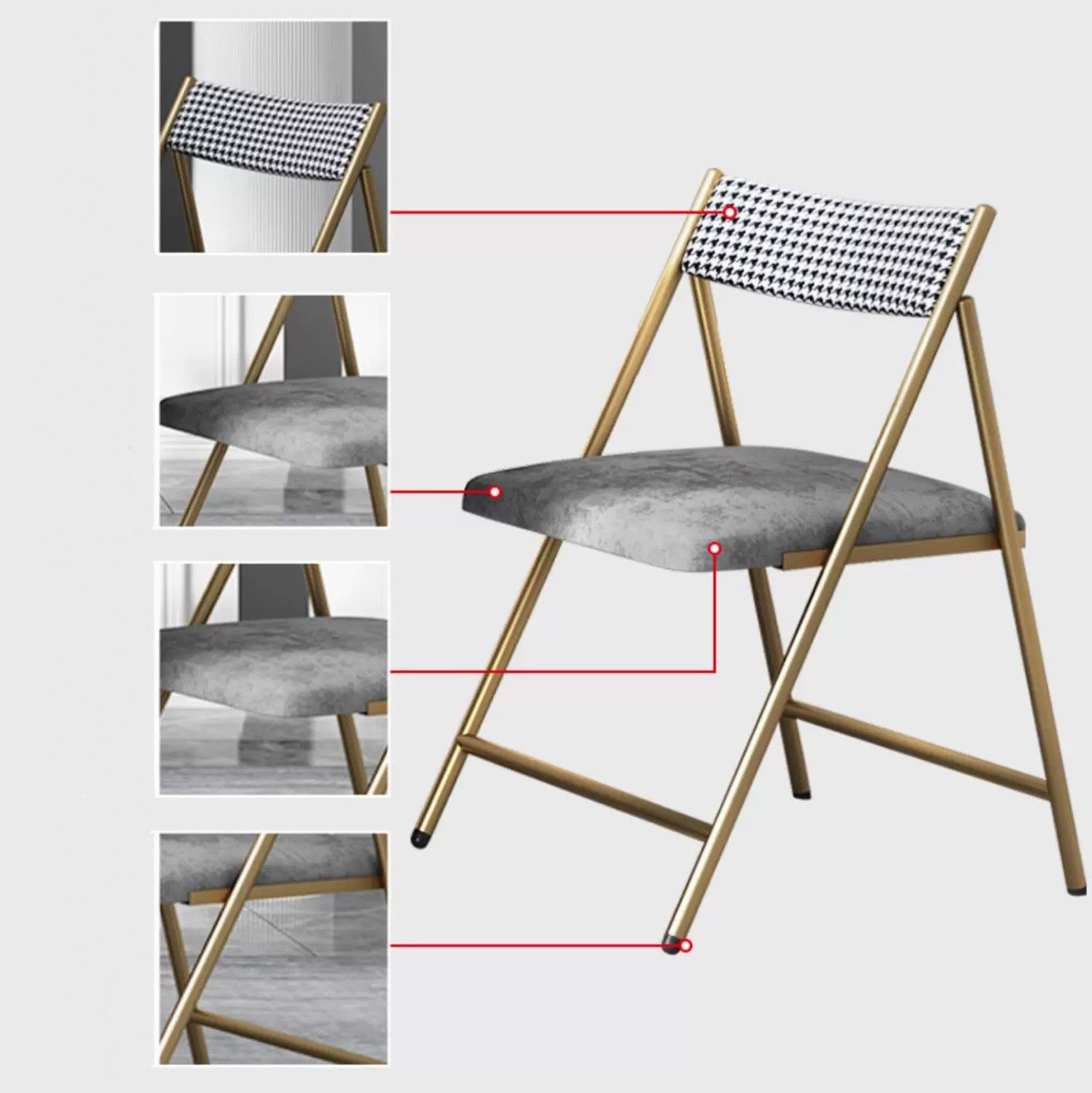 Weilai Concept Signature Folding Dining Chair For Clearance-Weilai Concept-Weilai Concept