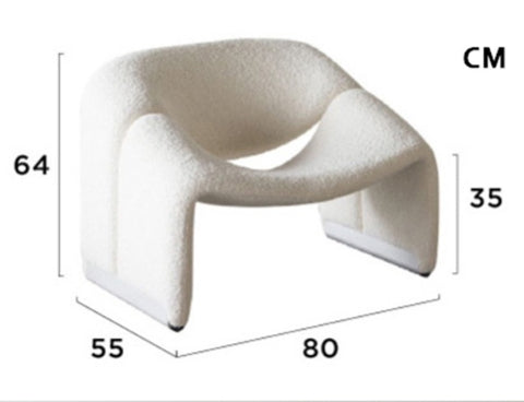 Wawa Accent Chair, Armchair, Boucle