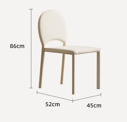 Yedda Dining Chair, Cream