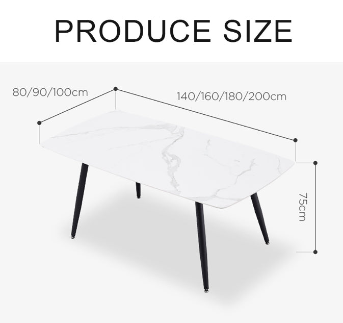 Canopy Dining Table, Sintered Stone