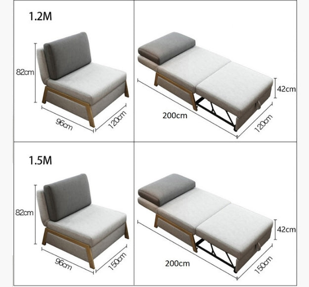 Nora Sofa Bed, Single Bed