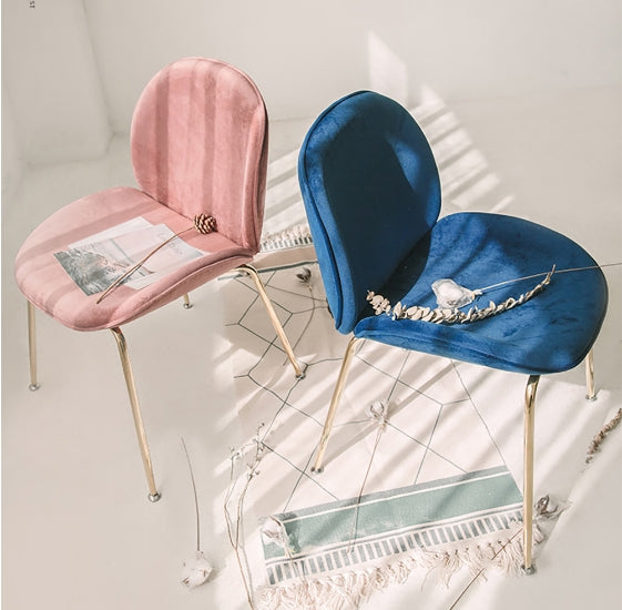 Lule Dining Chair, Velvet
