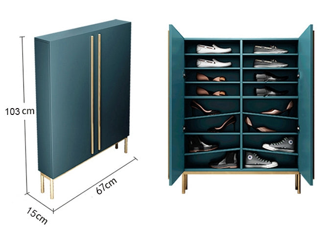 Nordic Shoe Storage-Black / 130cm, Clearance-Weilai Concept