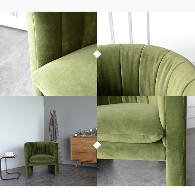 Fauteuil Edwick, Velours