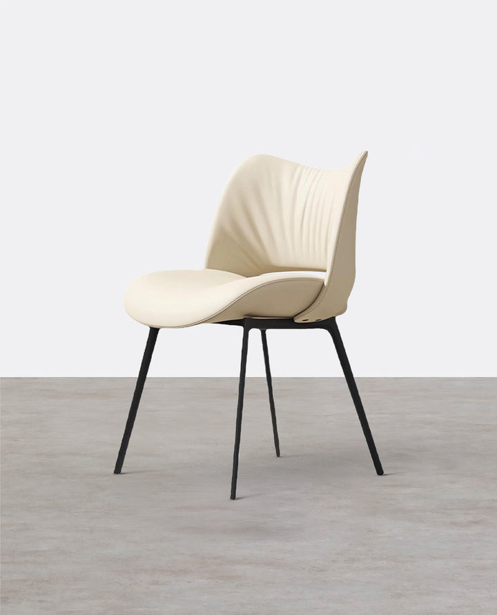 Gentry Dining Chair, Leather-Weilai Concept