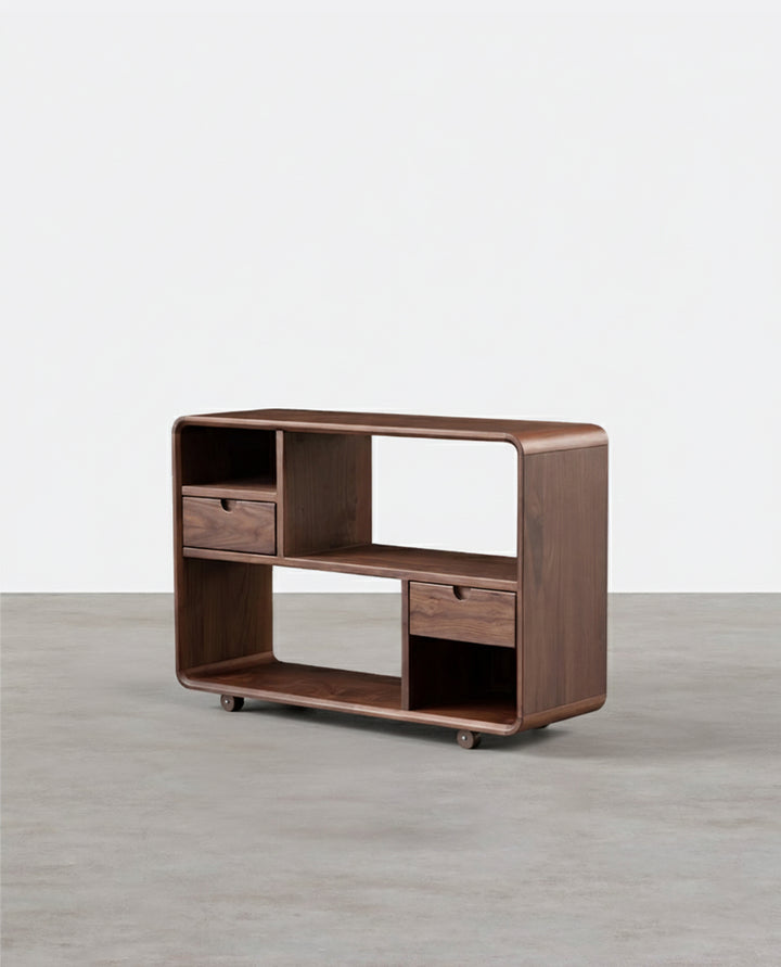 Franco Side Table, Side Storage, Oak-Weilai Concept