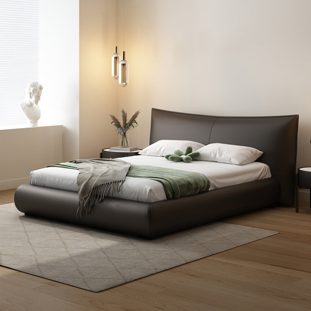 Kai King Size Bed With Storage, Super King Size With Storage, Real Leather-Weilai Concept-Weilai Concept