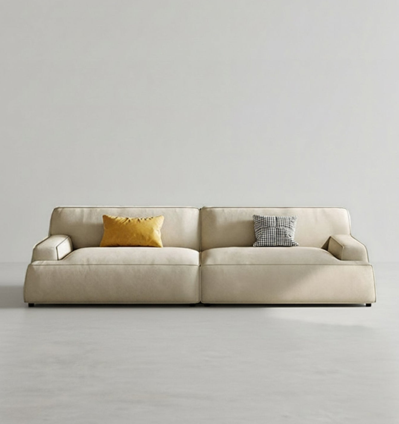 Isaac Two Seater Sofa, Leathaire
