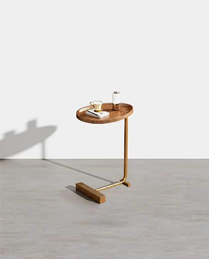 Isabeau Side Table, Wood - large corner sofa with sofa bed