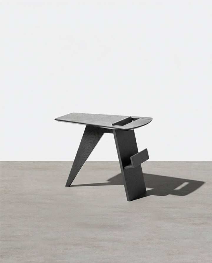 Pallas Side Table, With Magazine Rack-Weilai Concept