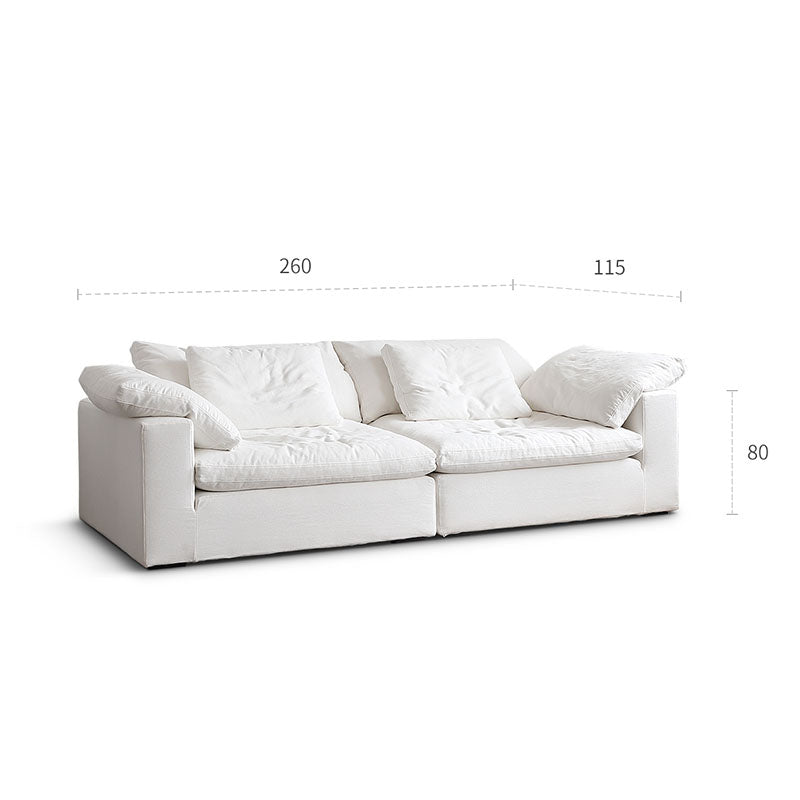 Ransom Two Seater Sofa, Linen