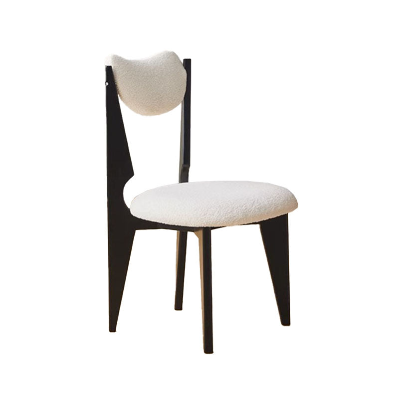Molan Dining Chair, White Cashmere
