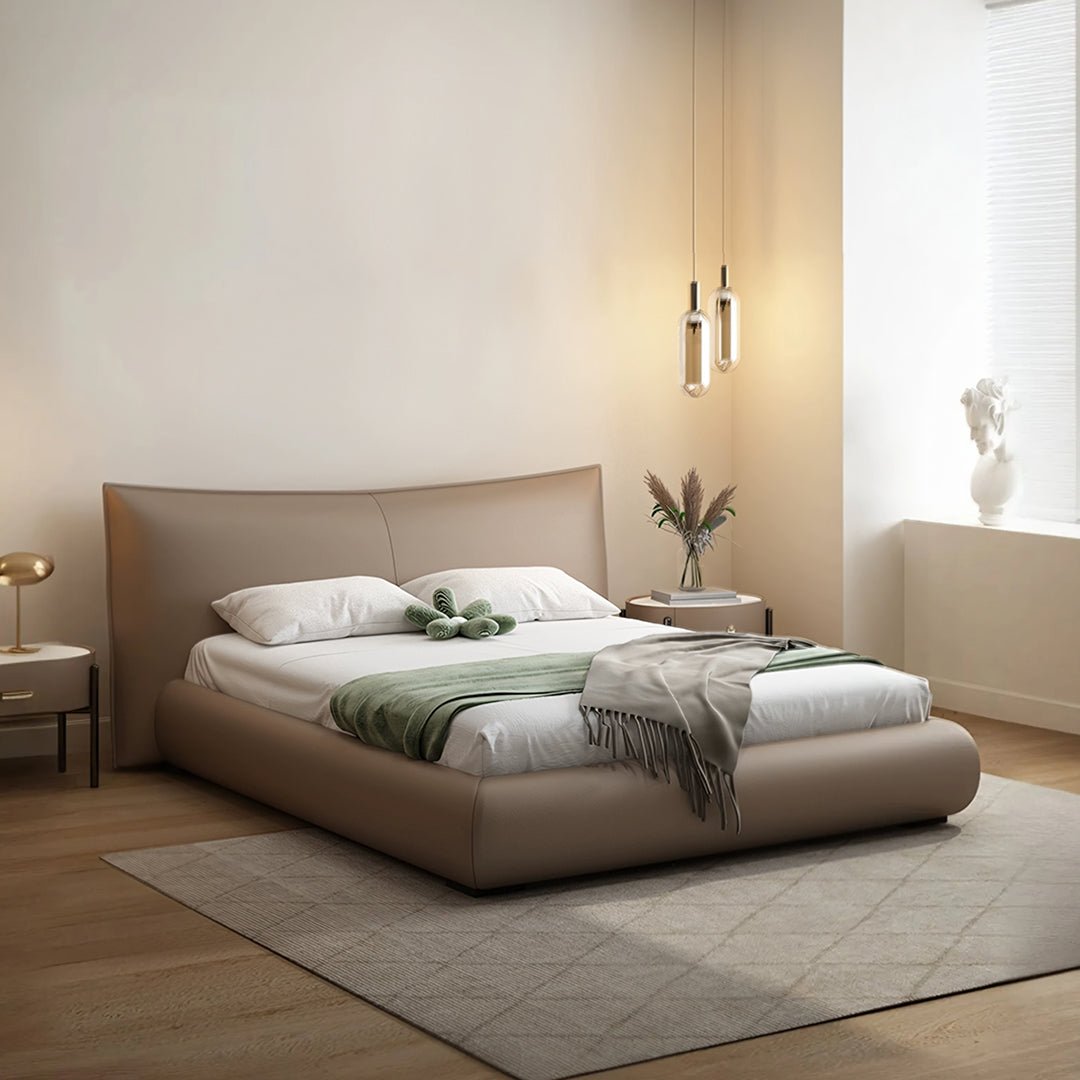 Kai King Size Bed With Storage, Super King Size With Storage, Real Leather-Weilai Concept-Weilai Concept