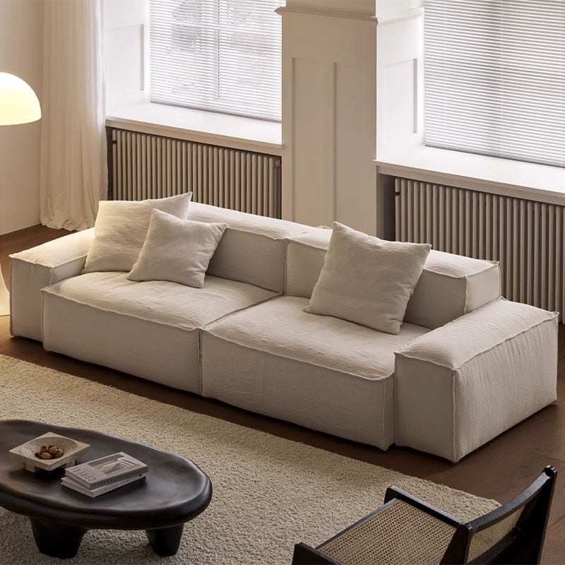Zaavan Modular Two Sofa, Linen