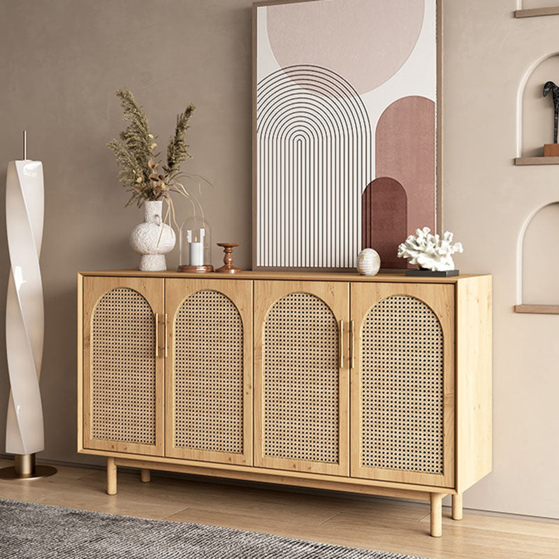 Celeste Rattan Sideboard, Pine Wood-Weilai Concept-Weilai Concept