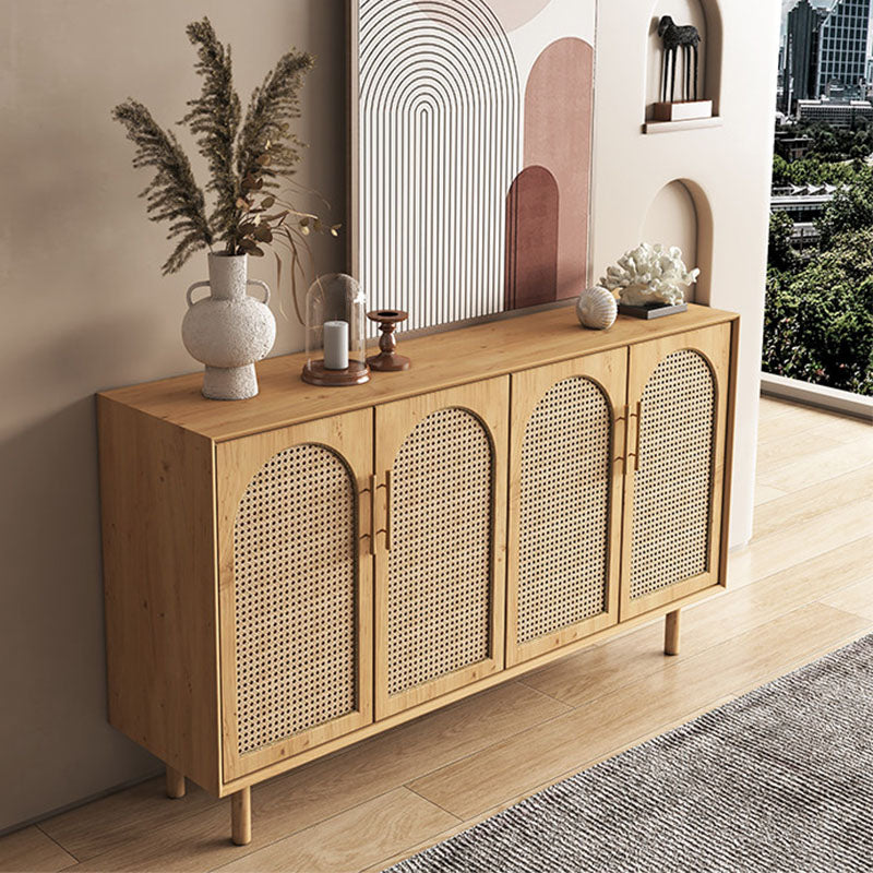 Celeste Rattan Sideboard, Pine Wood-Weilai Concept-Weilai Concept