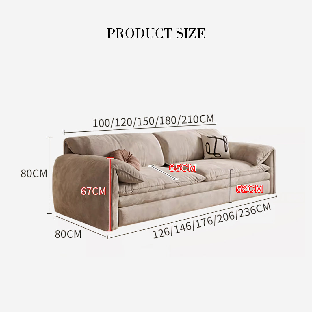 Moore Two Seater, Three Seater Sofa Bed With Storage, More Colours-Weilai Concept-Weilai Concept