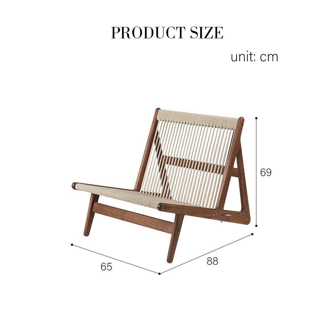 Navarro Outdoor Accent Chair, Lounge Chair, Rattan