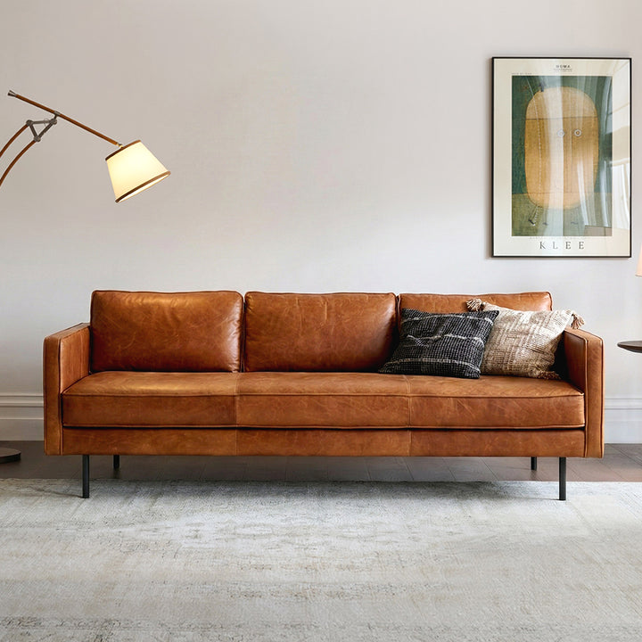 Barbican Two Seater, Three Seater Sofa, Real Leather sofa