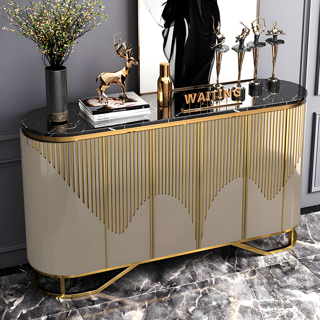 Isabel Hallway Sideboard, Console Table, Gold-Weilai Concept