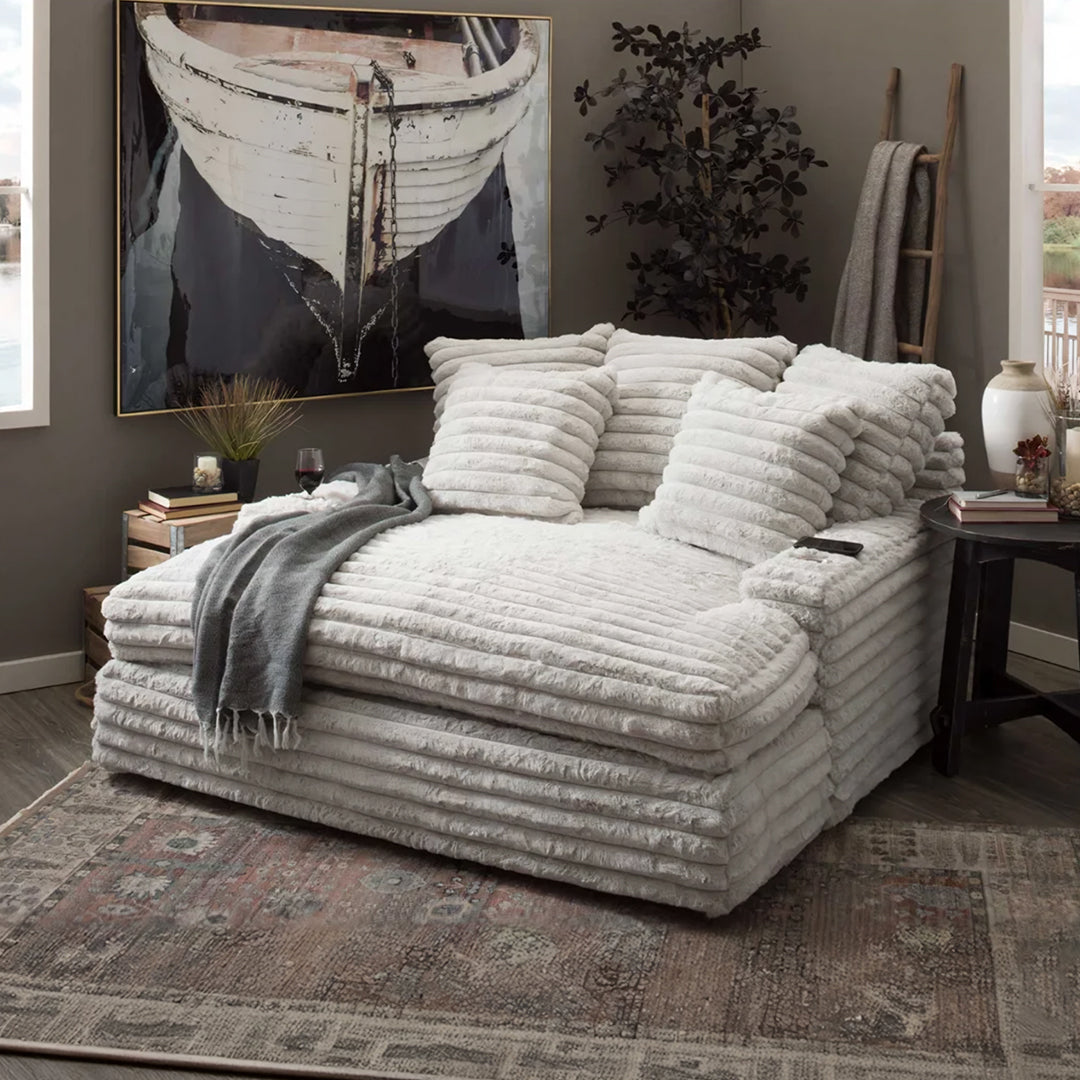 Echeverría Bean Bag Sofa, Day Bed Chaise, Armchair, Corduroy