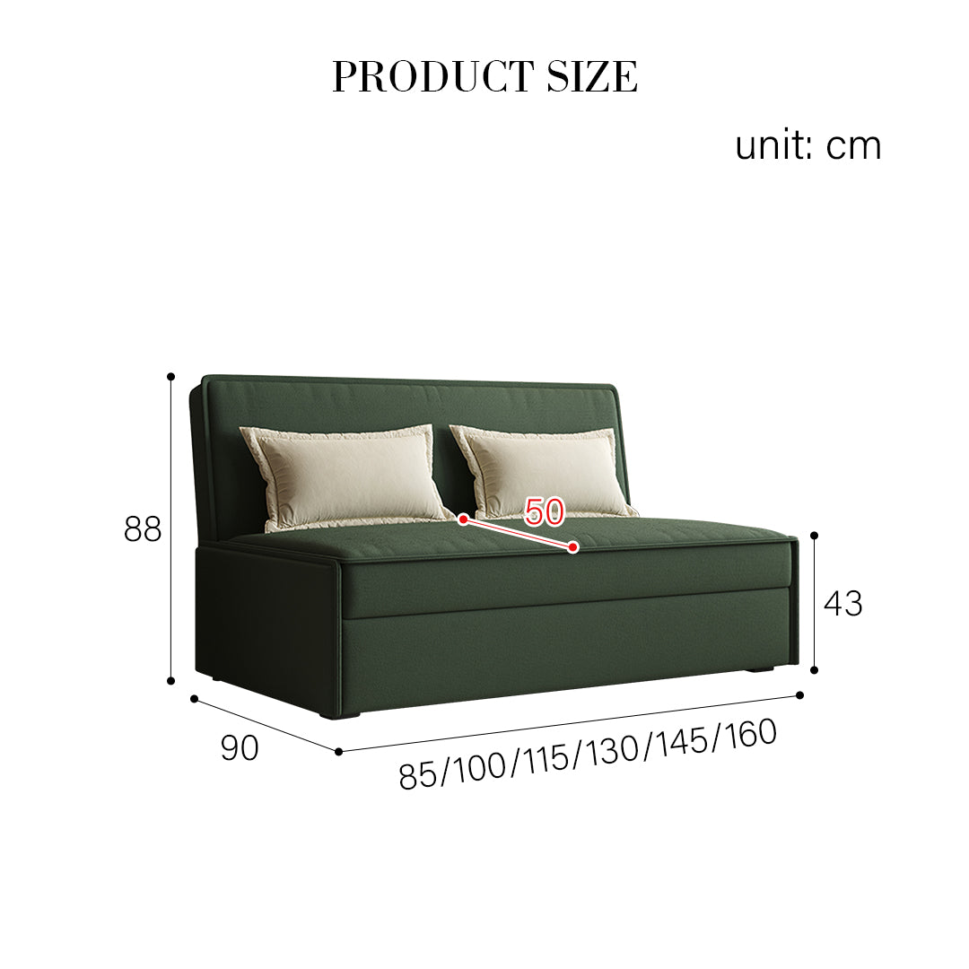 Haseeb Single Seater Sofa Bed, Two Seater Sofa Bed, Chenille
