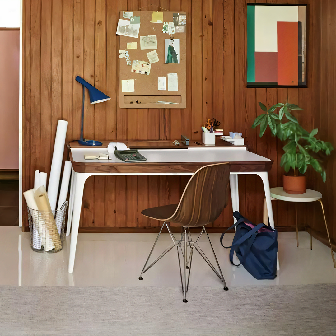 Brannan Office Desk, Wood-Weilai Concept-Weilai Concept