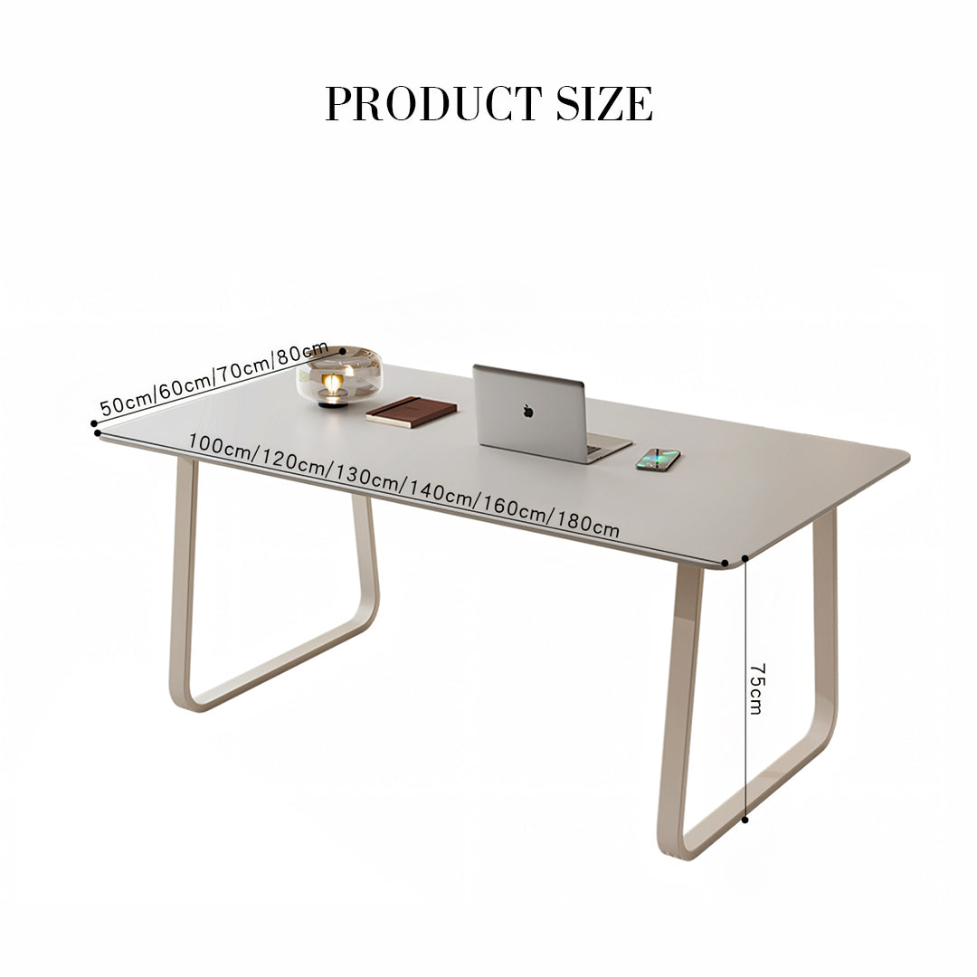 Kwame Office Desk With Office Chair, White-Weilai Concept-Weilai Concept