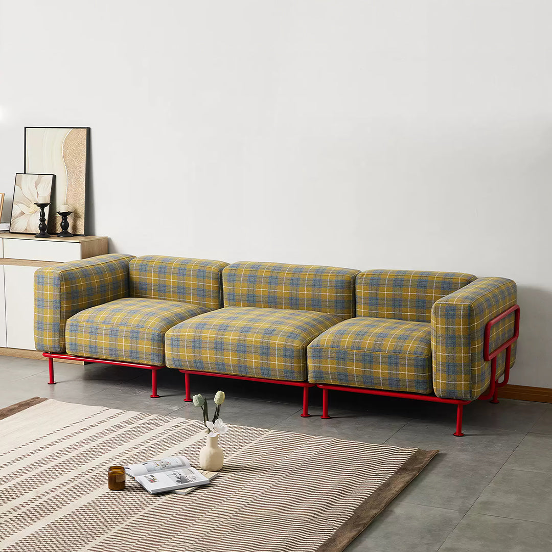 Velez Modular Sofa, Two Seater Sofa, Three Seater Sofa, Linen