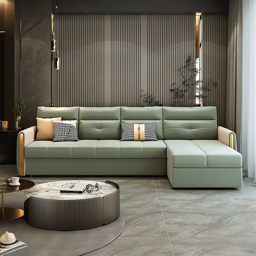Malhotra L Shape Sofa Bed, Small Corner Sofa Bed