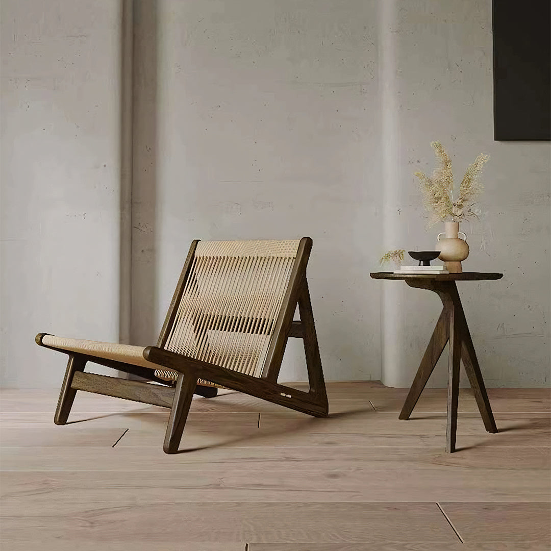 Navarro Outdoor Accent Chair, Lounge Chair, Rattan