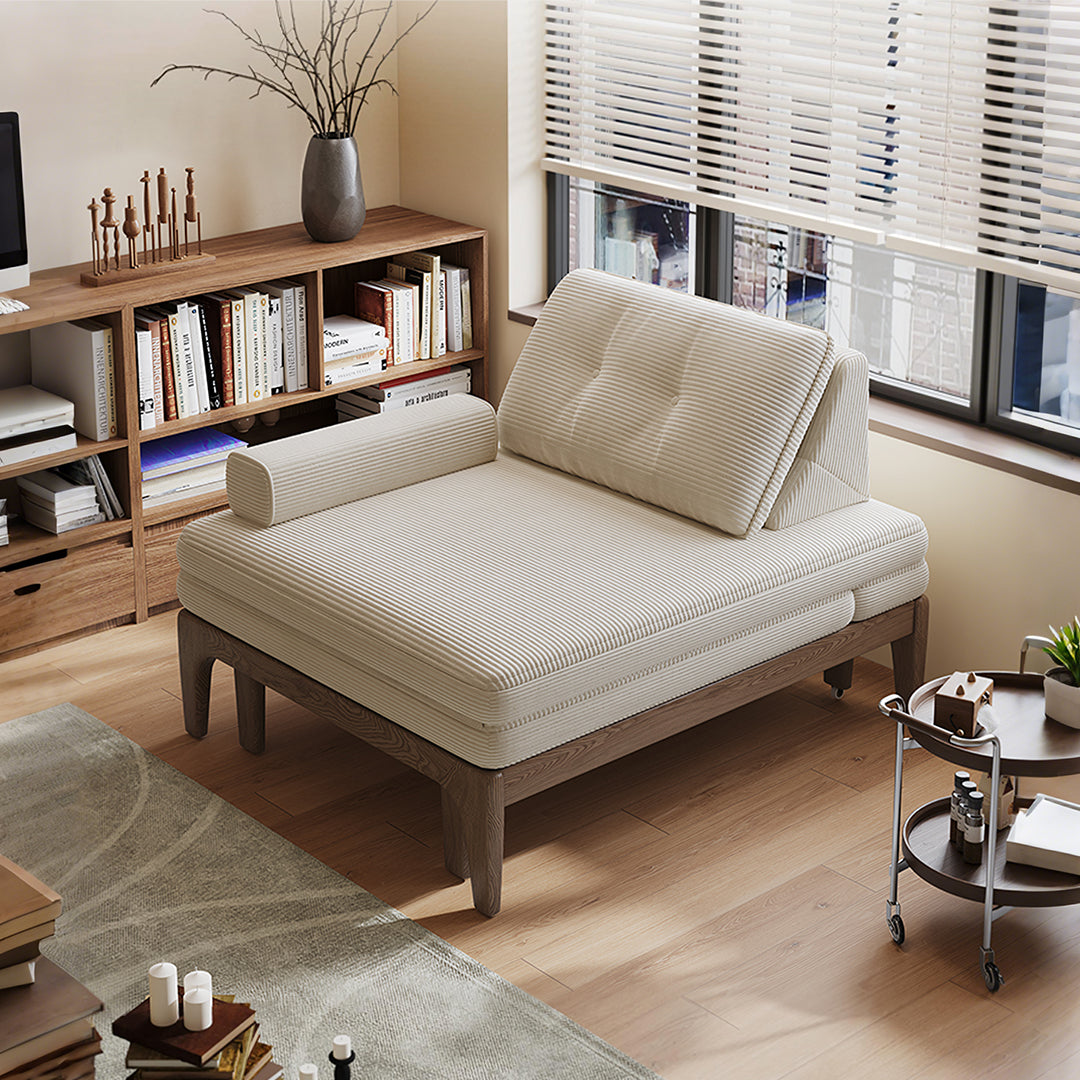 Ilyas Single Sofa Chair, Sofa Chair, Corduroy