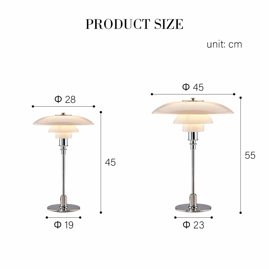 Malek Table Lamp, 2 Sizes