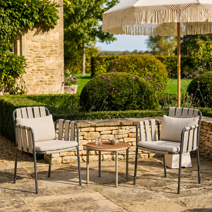 Artemis eetkamerstoel van outdoor rotan, voor terras en tuin