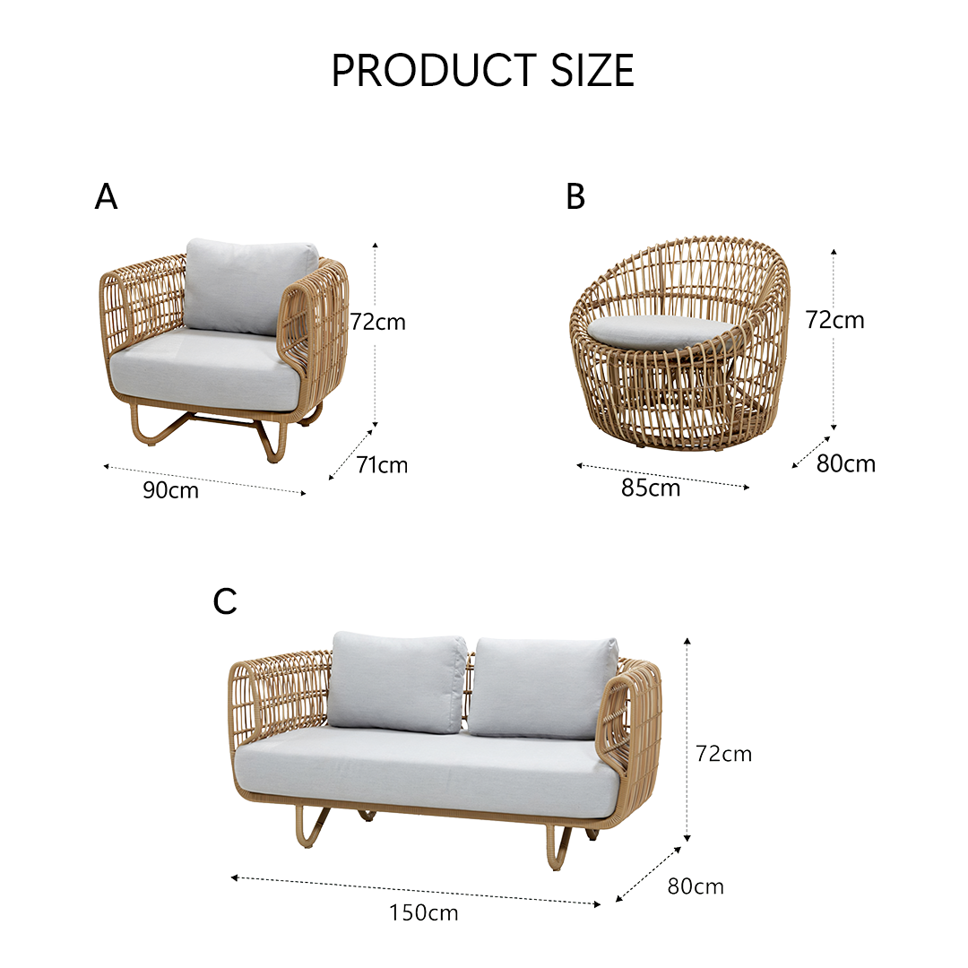 Morpheus Outdoor Rattan Sofa Set-Weilai Concept-Weilai Concept