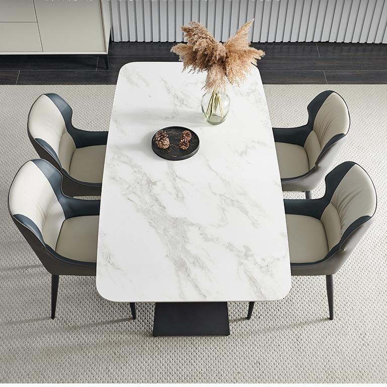 Amsterdam Dining Table, Marble-Weilai Concept-Weilai Concept