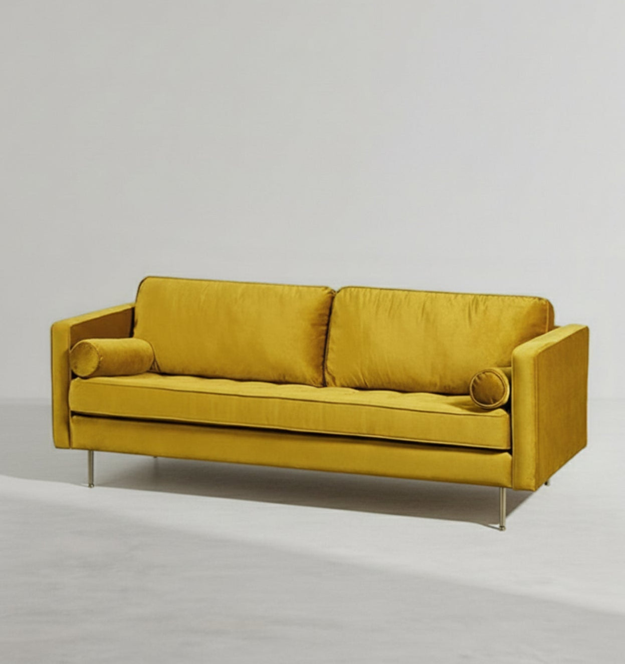 Hanoi Two Seater Sofa, Velvet
