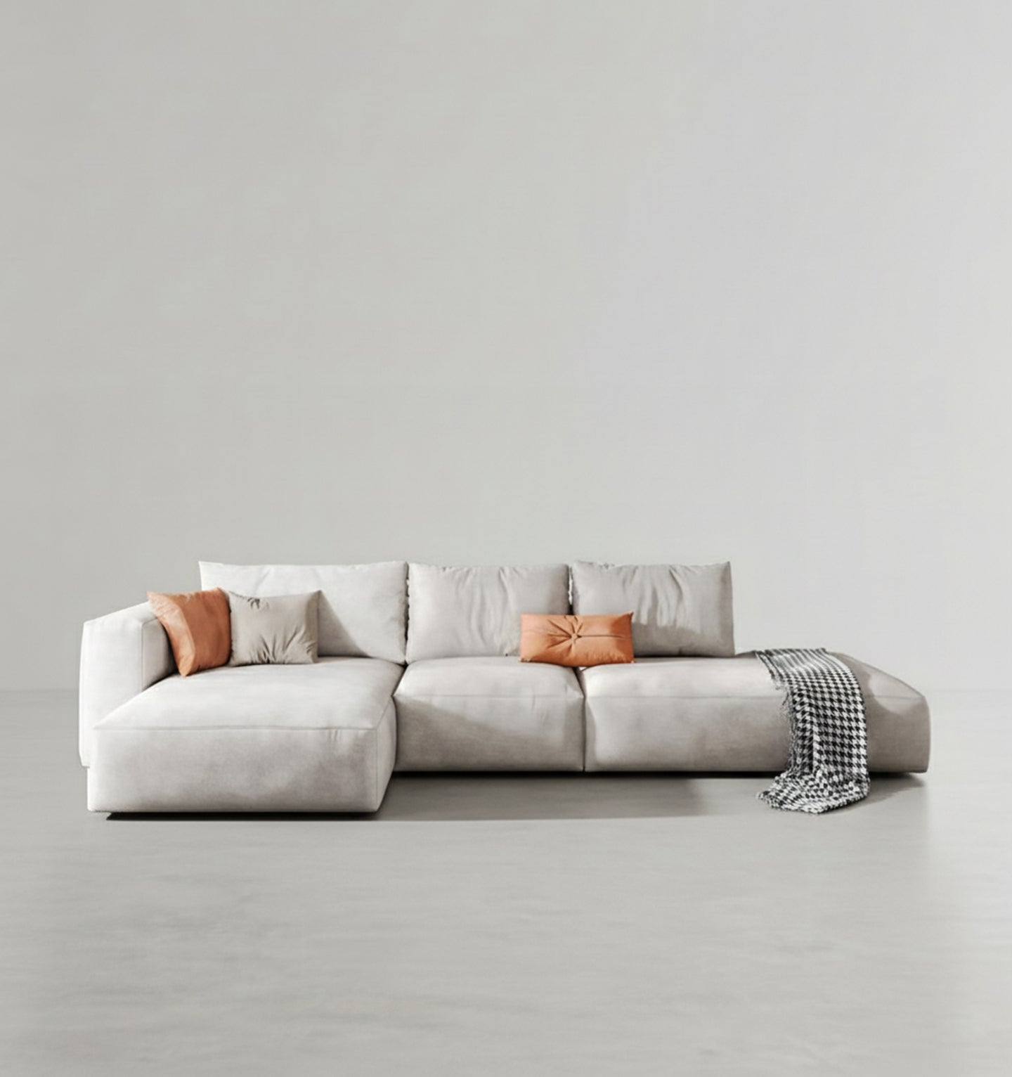 Samona Three Seater, Four Seater Corner Sofa, Leathaire