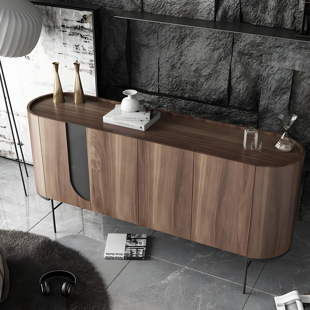 Emilia Sideboard, Dark Wood-Weilai Concept