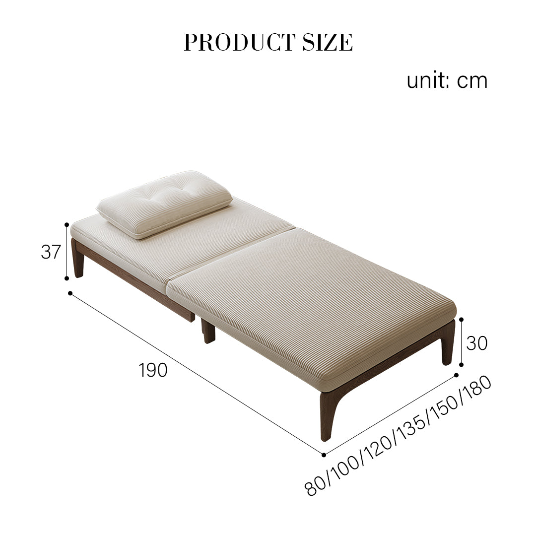 Ilyas Single Sofa Chair, Sofa Chair, Corduroy