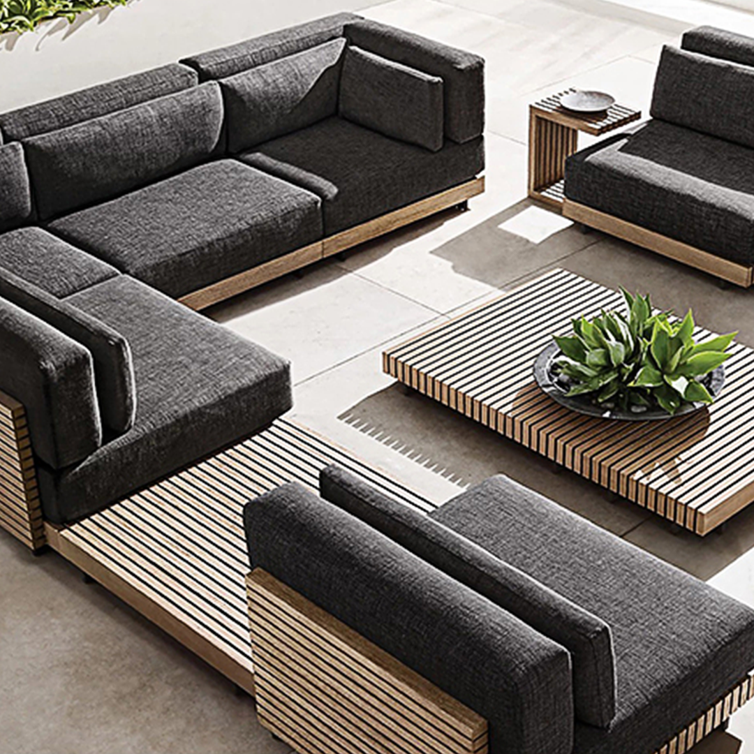 Delisia Tranquil Outdoor Garden Sofa Set